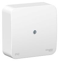 Коробка распределительная Systeme Electric Blanca 75x75x30мм IP42 белый картинка 